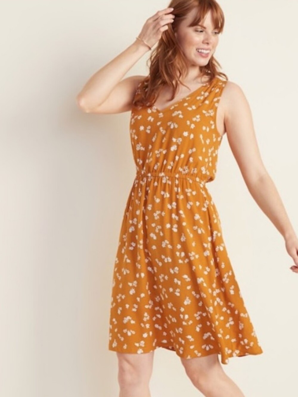 Old Navy Empire Waist Dress, Size L
